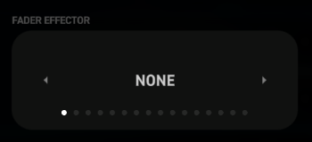 FADER EFFECTOR