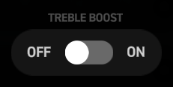 TREBLE BOOST