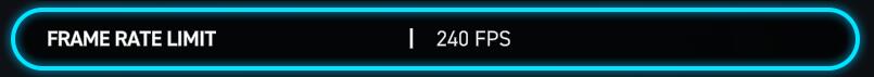 FRAME RATE LIMIT